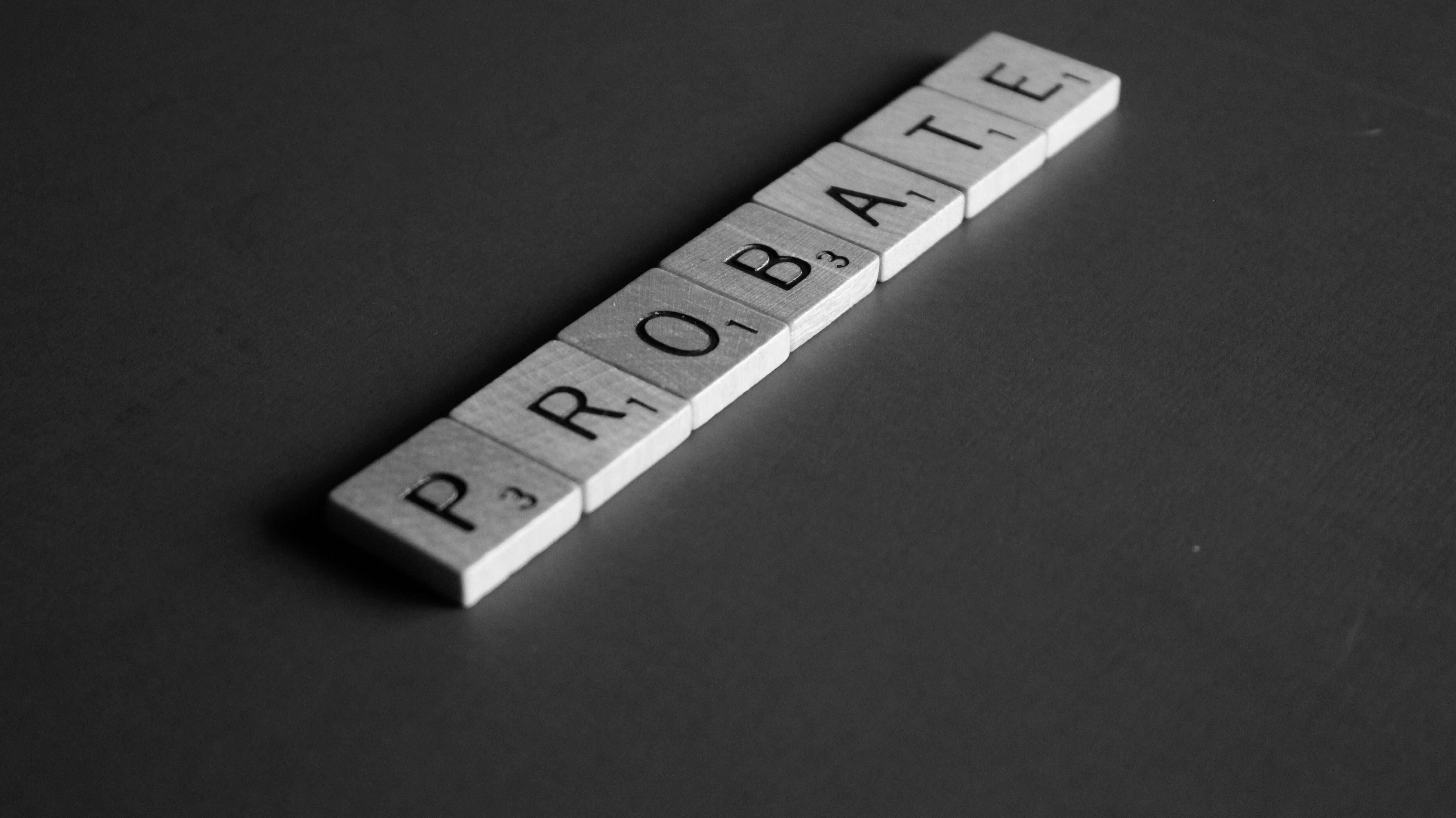 Probate scrabble tiles